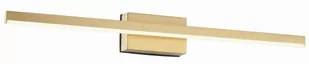 Linea - kinkiet łazienkowy LED jasny złoty. 1x8W 640Lm 4000K. 234011-36 - Lampy ścienne - miniaturka - grafika 1