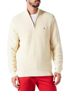 GANT sweter męski, kremowy, XL - Swetry męskie - miniaturka - grafika 1