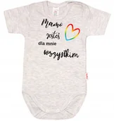 Body dla niemowląt - BODY NAPIS nadruk MAMO JESTEŚ r 98 KLEKLE - miniaturka - grafika 1