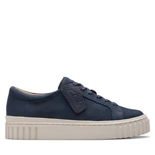Sneakersy Clarks Mayhill Walk 26181210 Granatowy - Sneakersy damskie - miniaturka - grafika 1
