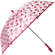 Parasole - Playshoes Unisex dzieci Kinder Regenschirm Stockschirm mit kindgerechtem Mechanismus,Herzchen - miniaturka - grafika 1