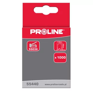 Proline 55440 Zszywki hartowane typ G półokrągłe, L 10mm, 55440 - Zszywki - miniaturka - grafika 1