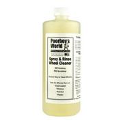 Kosmetyki samochodowe - Poorboy’s World Spray&amp;Rinse do czyszczenia felg 964ml - miniaturka - grafika 1
