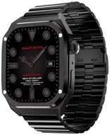 Smartwatch - Hagen HC73.14.144.534-SET Smartwatch HC73 czarny  - miniaturka - grafika 1