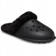 Kapcie męskie - Crocs Męskie Kapcie Pantofle Domowe Ciepłe Classic Fuzz Slipper 48-49 - miniaturka - grafika 1