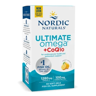 NORDIC NATURALS Ultimate Omega + CoQ10 (60 kaps.) - Witaminy i minerały - miniaturka - grafika 1