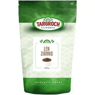 Targroch TAR-GROCH Len ziarno 1kg - Zdrowa żywność - miniaturka - grafika 1