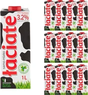 Śmietanki i dodatki do kawy - Łaciate Łaciate Mleko UHT 3,2 % 1 l x12 sztuk - miniaturka - grafika 1