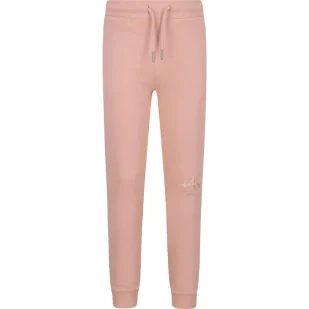 CALVIN KLEIN JEANS Spodnie dresowe - Spodnie sportowe damskie - miniaturka - grafika 1