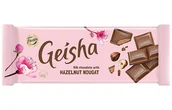 Czekolada - Fazer Geisha - czekolada mleczna z nadzieniem nugatowo-orzechowym 100g - miniaturka - grafika 1