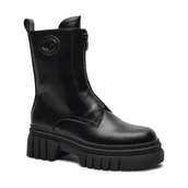 Sztyblety damskie - Guess Skórzane botki ANNIA - miniaturka - grafika 1