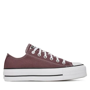 Trampki Converse Chuck Taylor All Star Lift Platform A10647C Bordowy - Trampki damskie - miniaturka - grafika 1