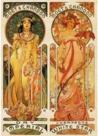 Układanki dla dzieci - D-Toys Alphonse Mucha: moet ET Chan Don, crémant impérial - miniaturka - grafika 1