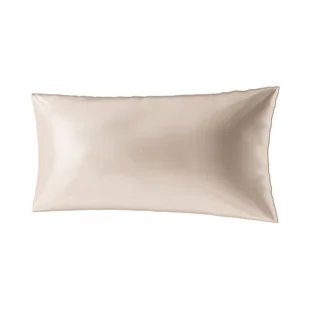 Ailoria, Poszewka na poduszkę Beauty Sleep 40x80 cm, beżowa - Pościel - miniaturka - grafika 1