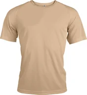 Koszulki męskie - Kariban ProAct Męska koszulka sportowa PA438 Brown Sand XL - miniaturka - grafika 1