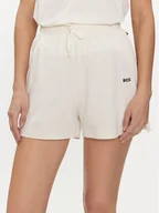 Piżamy damskie - Boss Szorty piżamowe 50515606 Beżowy Regular Fit - miniaturka - grafika 1