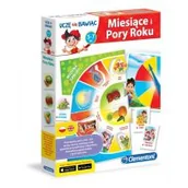 Zabawki interaktywne dla dzieci - Clementoni Miesiące i Pory Roku 60919 - miniaturka - grafika 1