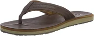 Sandały męskie - Quiksilver CARVER NUBUCK M SNDL TKD0 sandały męskie, Braun Demitasse Solid Ctk0, 43 EU - miniaturka - grafika 1