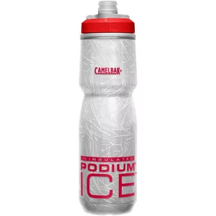CAMELBAK Bidon PODIUM ICE 620 ml fiery red - Shakery i bidony sportowe - miniaturka - grafika 1