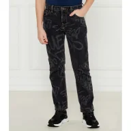 Spodnie i spodenki dla chłopców - Guess Jeansy Oversize fit - miniaturka - grafika 1
