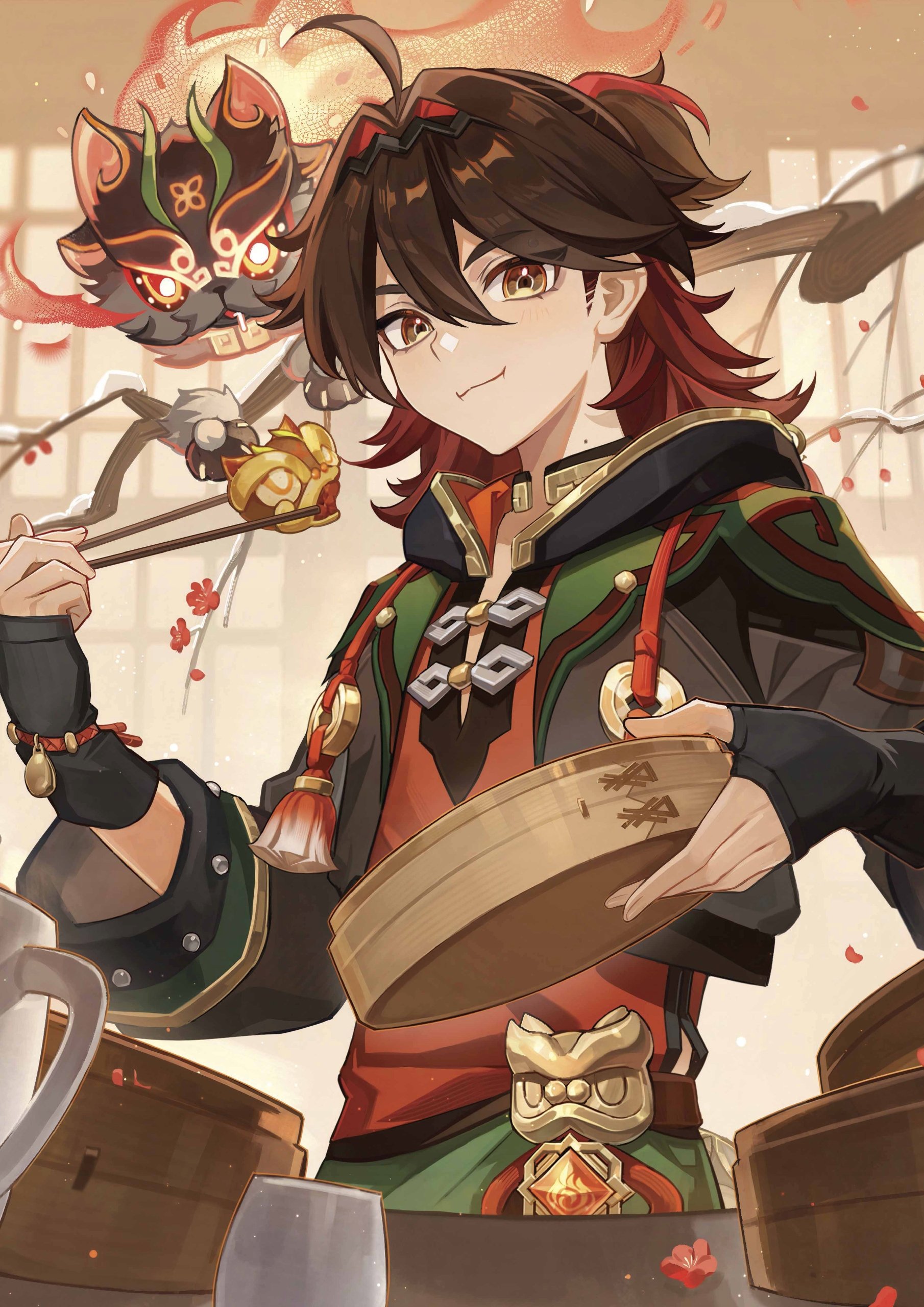 Plakat A3 Genshin Impact Anime Gra Gaming