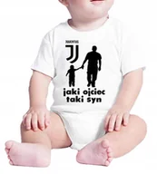 Body dla niemowląt - 2041 BODY DZIECIĘCE JUVENTUS TAKI SYN PREZENT 74 - miniaturka - grafika 1