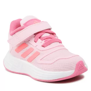 Buty sportowe damskie - Adidas Buty Duramo 10 El I GZ1054 Clear Pink/Acid Red/Rose Tone - grafika 1