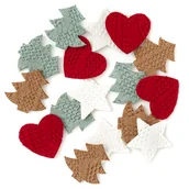 Zabawki kreatywne - Dalprint Naklejki filcowe mix 11x12 cm 16 szt. - miniaturka - grafika 1