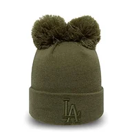 Czapki damskie - New Era Czapka damska Double Pom Cuff Beanie Hat - miniaturka - grafika 1