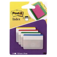 Zakładki indeksujące - Zakładki indeksujące do archiwizacji POST-IT proste do szuflad 686-F 50,8x38mm, 4x6 kart /3M-70071425006/ - miniaturka - grafika 1