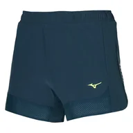 Spodenki męskie - Spodenki męskie Mizuno  Aero 4.5 Short Orion Blue S - miniaturka - grafika 1