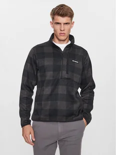 Columbia Polar Sweater Weather™ II Printed Half Zip Czarny Regular Fit - Odzież trekkingowa męska - miniaturka - grafika 1