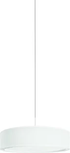 Nowodvorski LAMPA wisząca MIST 8942 okrągła OPRAWA minimalistyczny ZWIS abażurowy biała 8942 - Lampy sufitowe - miniaturka - grafika 1