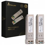 Pozostałe akcesoria sieciowe - Moduł SFP ExtraLink EXTRALINK SFP+ 10G 1310NM SM LC 10KM 2-PACK DEDICATED TO HP/ARUBA EX.35948 - miniaturka - grafika 1