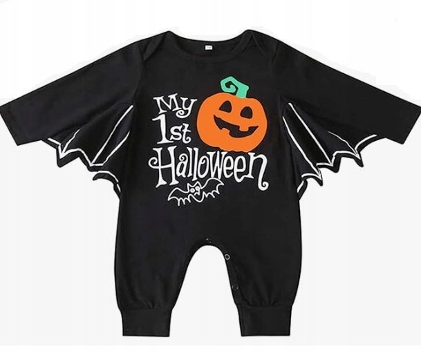 Kombinezon na Halloween dla chłopca i dziewczynki – uroczy kombinezon