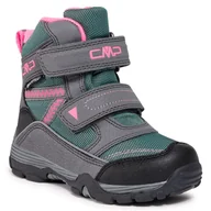 Śniegowce damskie - CMP Śniegowce Kids Pyry Snow Boot Wp 38Q4514 Graffite Acqua 14UF - miniaturka - grafika 1