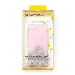 Wozinsky Star Glitter błyszczące etui pokrowiec z brokatem iPhone 12 mini czarny - Etui i futerały do telefonów - miniaturka - grafika 8