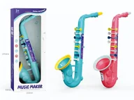 Instrumenty muzyczne dla dzieci - Saksofon 33,2x8,2x13cm MIX - miniaturka - grafika 1