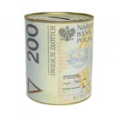Skarbonki - SKARBONKA METALOWA 200 PLN - miniaturka - grafika 1