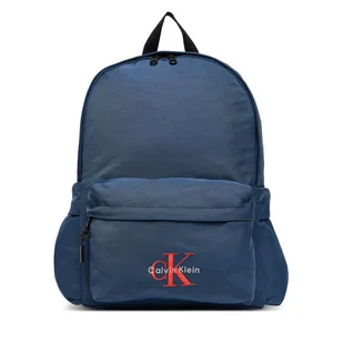 Plecak Calvin Klein Bold Round Backpack LV04D3114G Granatowy - Plecaki - miniaturka - grafika 1