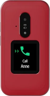 Doro Leva E30 Czerwony, Biały - Telefony komórkowe - miniaturka - grafika 1