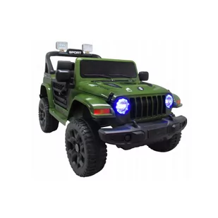 Auto Na Akumulator Duże Jeep 4X4 Skóra Bujak X10 - Pojazdy elektryczne dla dzieci - miniaturka - grafika 1