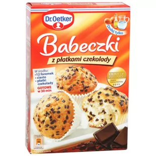 Dr. Oetker Dr Oetker DR OETKER BABECZKI Z PŁATKAMI CZEKOLADY 300 G zakupy dla domu i biura 32451114 - Dania w proszku - miniaturka - grafika 1