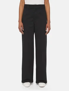 pantaloni donna dickies w wide leg pant dk0a4yse blk black - Spodnie damskie - miniaturka - grafika 1