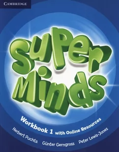 Super Minds 1 Workbook +Online - Herbert Puchta, Gerngross Gunter, Peter Lewis-Jones - Książki do nauki języka angielskiego - miniaturka - grafika 1