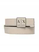 Paski - ARMANI EXCHANGE Pasek damski dwustronny r 90 - miniaturka - grafika 1