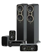 Kino domowe - Denon AVC-X3800H + QA 3050c/3010c/3090c Kino domowe 5.0 Czarny - miniaturka - grafika 1