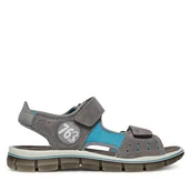 Buty dla chłopców - Sandały Primigi 7895333 D Szary - miniaturka - grafika 1