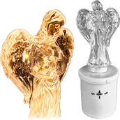 Lampiony i znicze - WKŁAD DO ZNICZY ANIOŁ ANIOŁEK NA BATERIE DO 180DNI - miniaturka - grafika 1