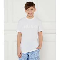 Koszulki dla chłopców - HUGO KIDS T-shirt Loose fit - miniaturka - grafika 1